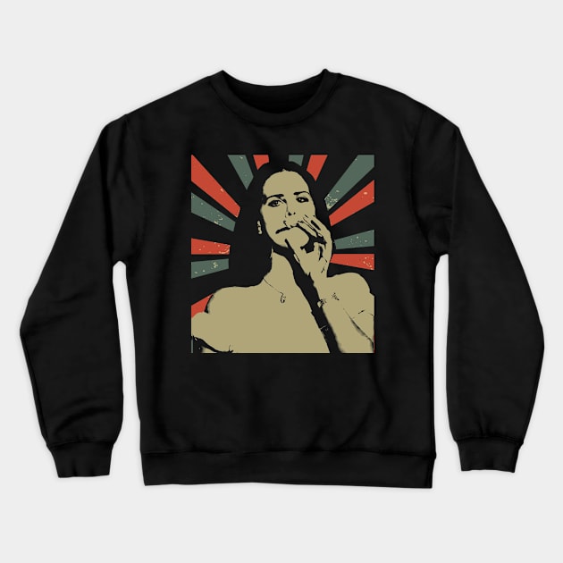 LANA DEL REY || Vintage Art Design || Exclusive Art Crewneck Sweatshirt by Setipixel